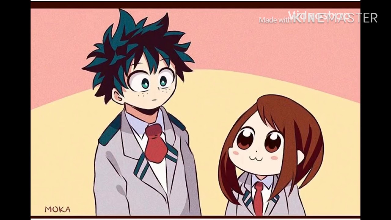 My hero Academia comic izuocha