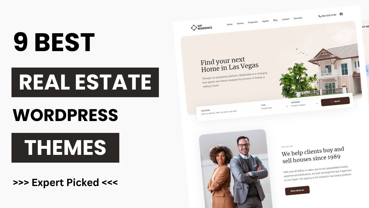 9 Best WordPress Themes for Real Estate Website 2025 |