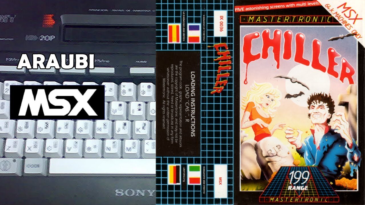 Chiller (Mastertronic, 1985) MSX [467] Walkthrough
