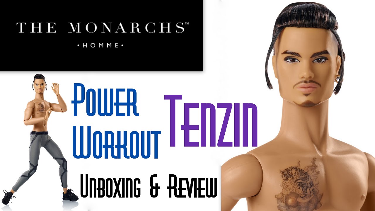⚡ POWER WORKOUT TENZIN  🦋 MONARCHS HOMME 👑 EDMOND'S COLLECTIBLE WORLD 🌎 UNBOXING & REVIEW