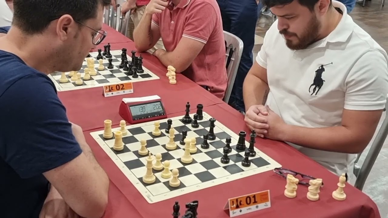 Campeonatos de Espa&ntilde;a de ajedrez. Rel&aacute;mpago 2022. Ronda final.  Mesa 1