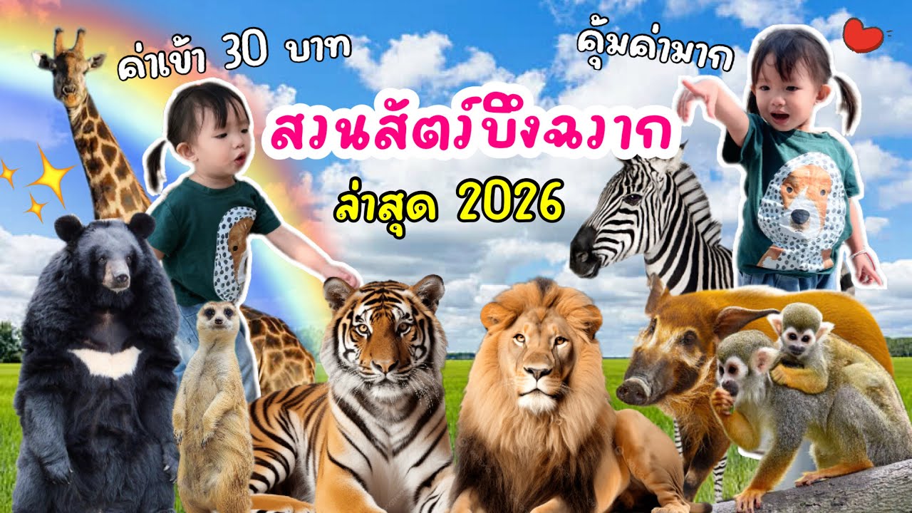 อัปเดตปี 2026 | สวนสัตว์บึงฉวาก โคตรเซอร์ไพรส์! เจอแบบนี้ไม่คิดว่าจะมี 😱| AvaGo Channel
