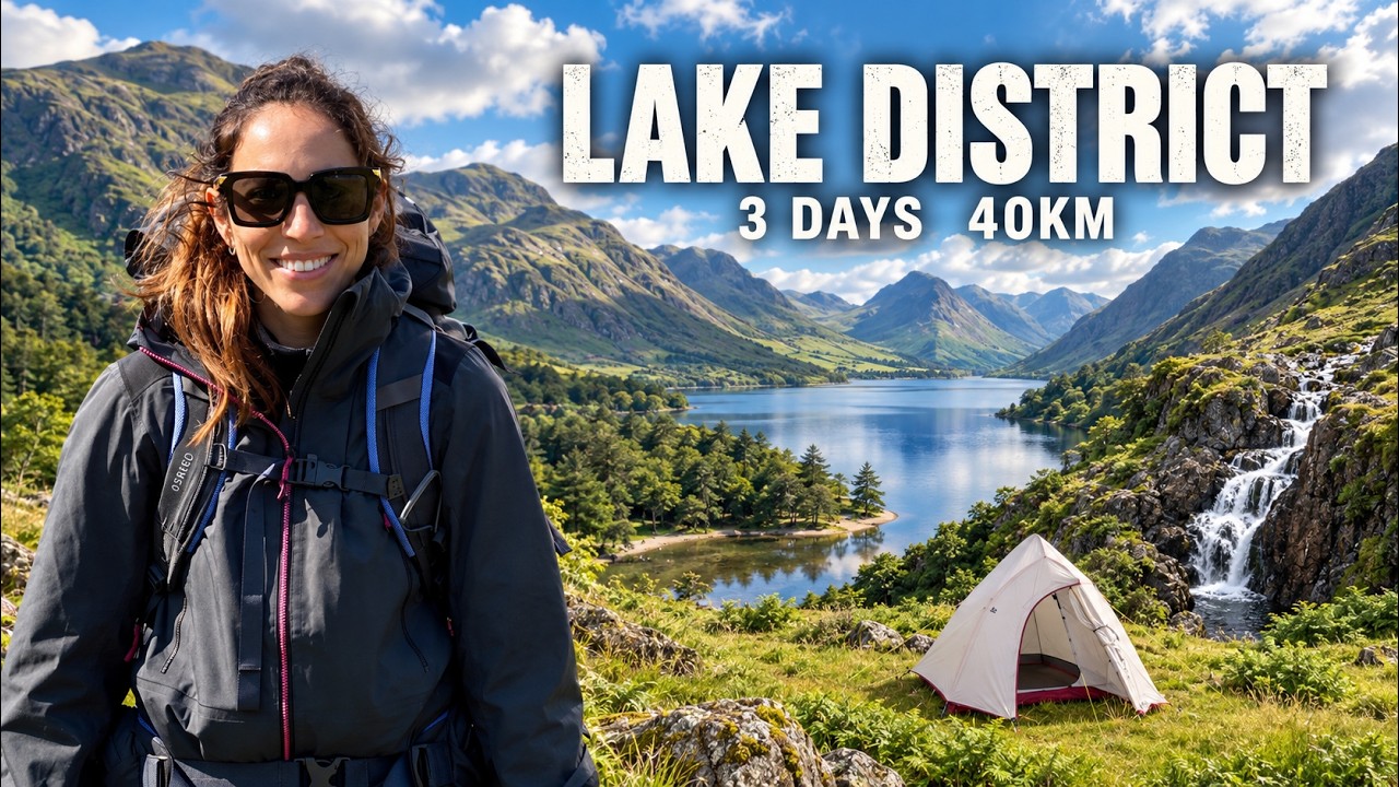 3 Days Wild Camping in the Lake District | 40km Hiking Loop