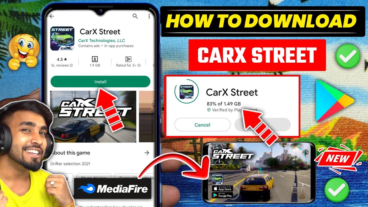 Carx Street Android Download | How To Download Carx Street On Android | Carx Street Pre Registered