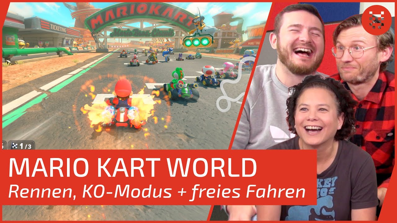 MARIO KART WORLD - Rennen, KO-Modus & Freies Fahren