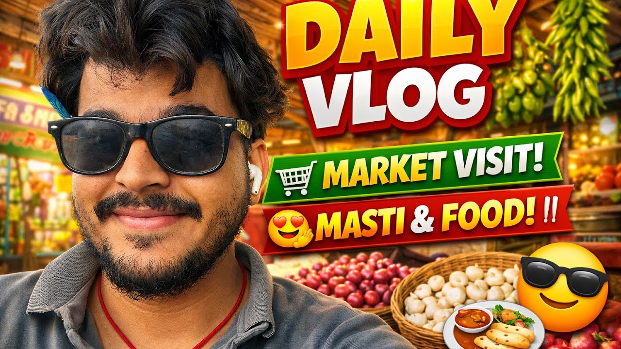 Sabzi Market Ka Full Masti Vlog 😂 | Daily Vlog India” @rampandayvlogs 