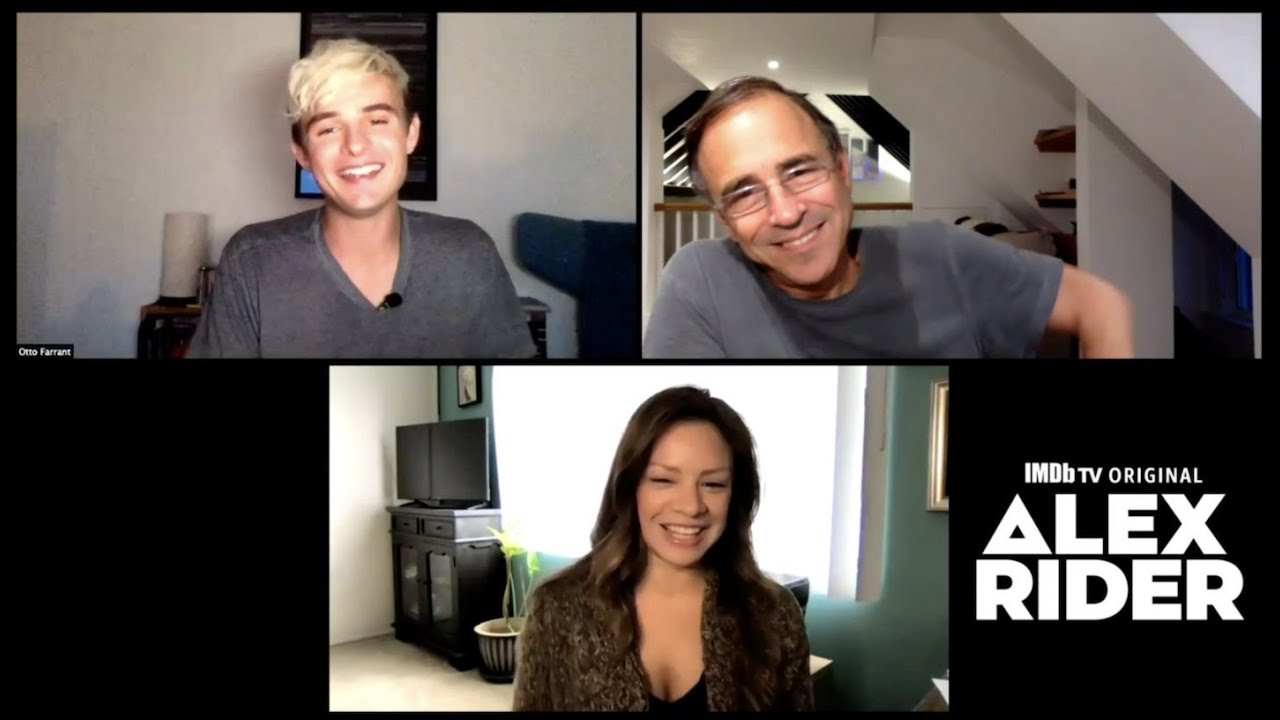 Otto Farrant and Anthony Horowitz Interview For Alex Rider