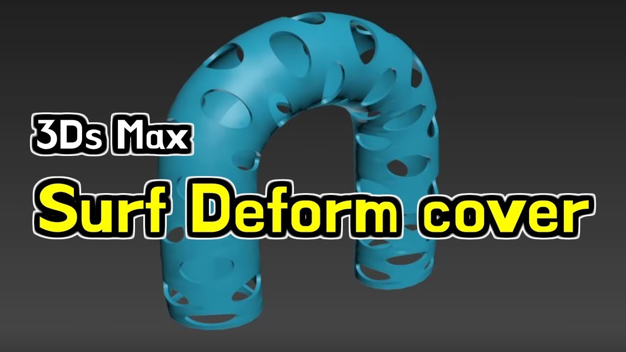 3ds Max - Surf Deform cover