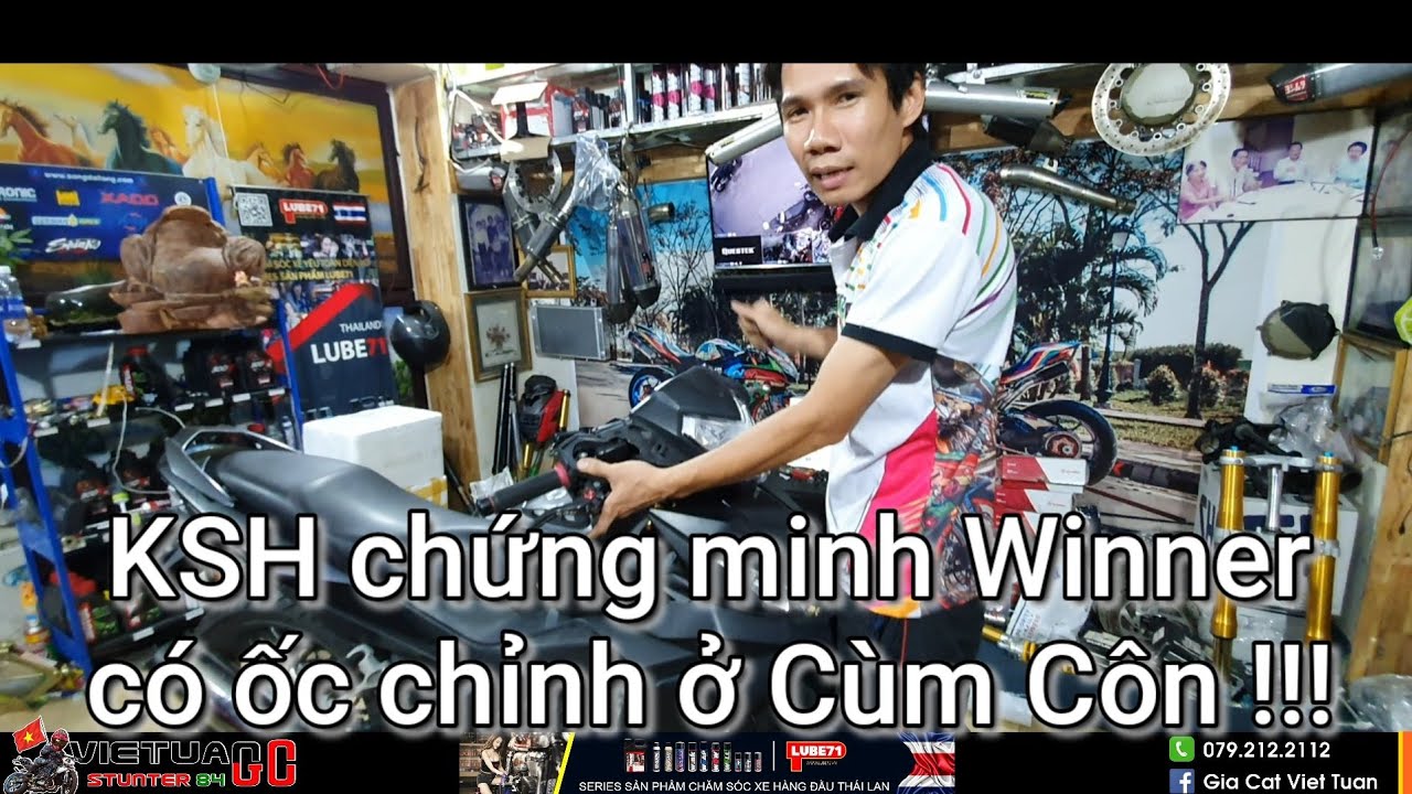 Cùm côn Winner có núm tăng chỉnh hay không ? Vì sao ??? KSH
