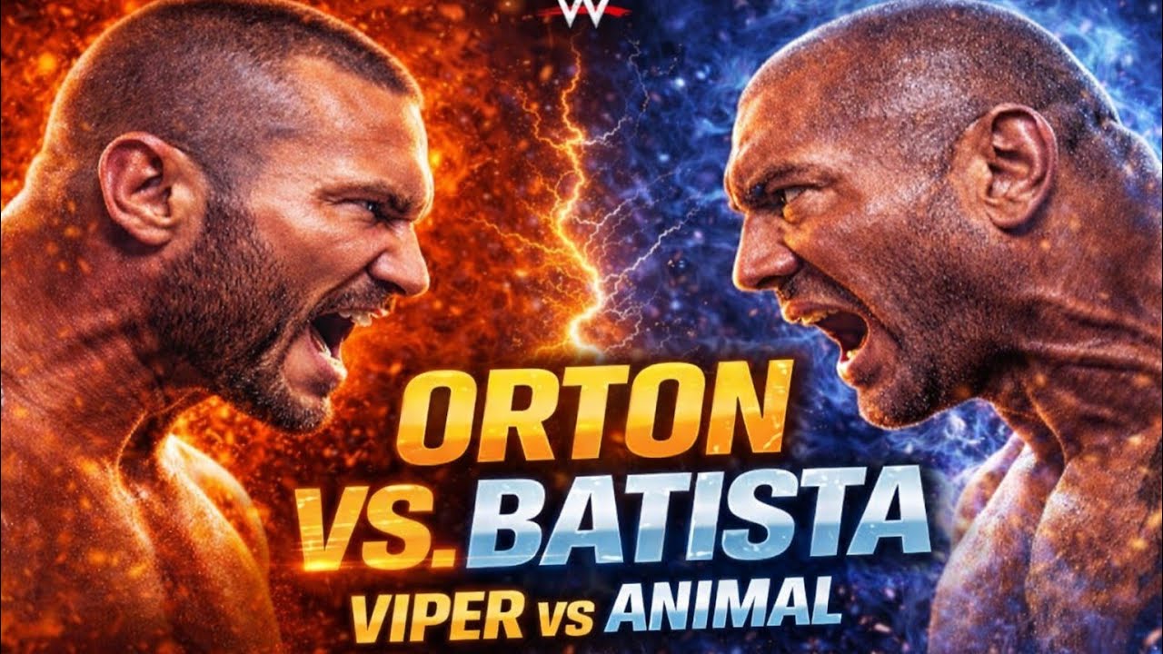 Randy Orton vs Batista Full Match | WWE 2K25 Viper vs Animal 😱 Who Wins?