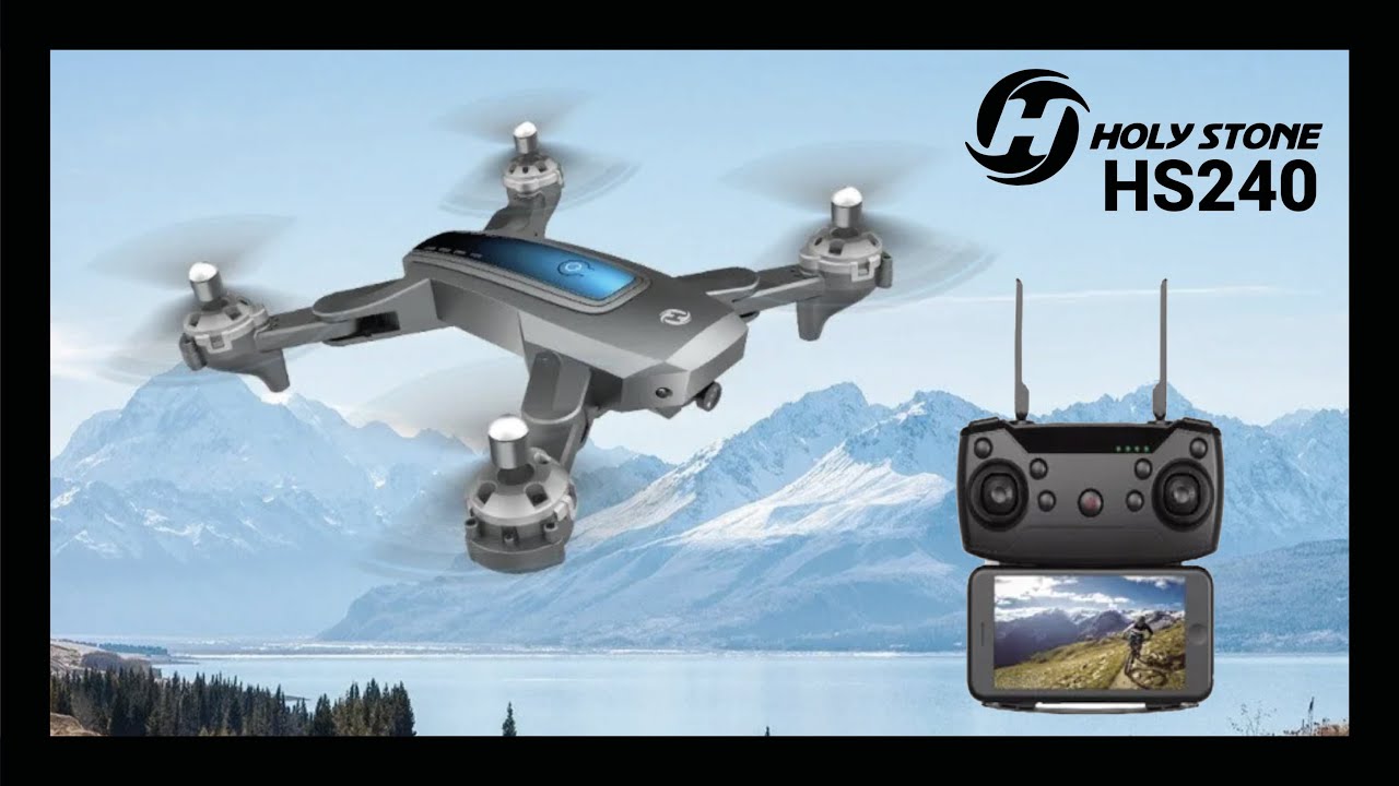 Pruebo el 🛸Drone con cámara 💥Holy Stone HS240💥Plegable ✅🎮