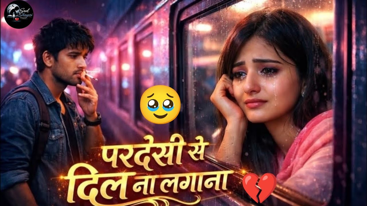 परदेसी से दिल ना लगाना😭💔टॉप 10 बेवफाई शायरी | Shayari | Hindi Shayari #bewafa #trending