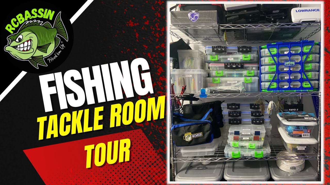 My Ultimate Fishing Tackle Room Tour