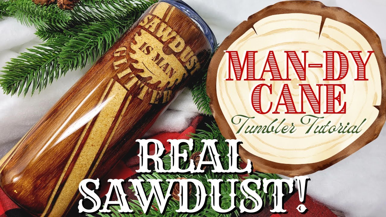 MAN-dy Cane Tumbler Tutorial