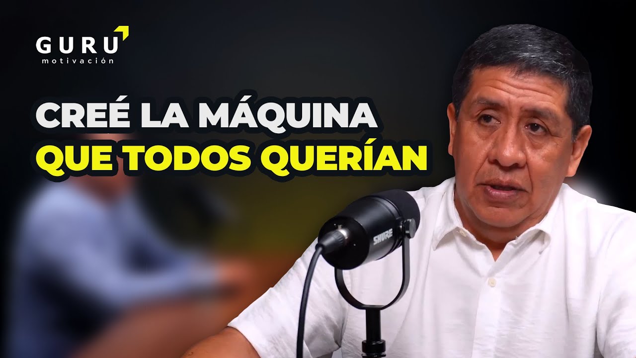 Herbert Vilcapoma: Creó su propia maquina y ahora es un referente internacional