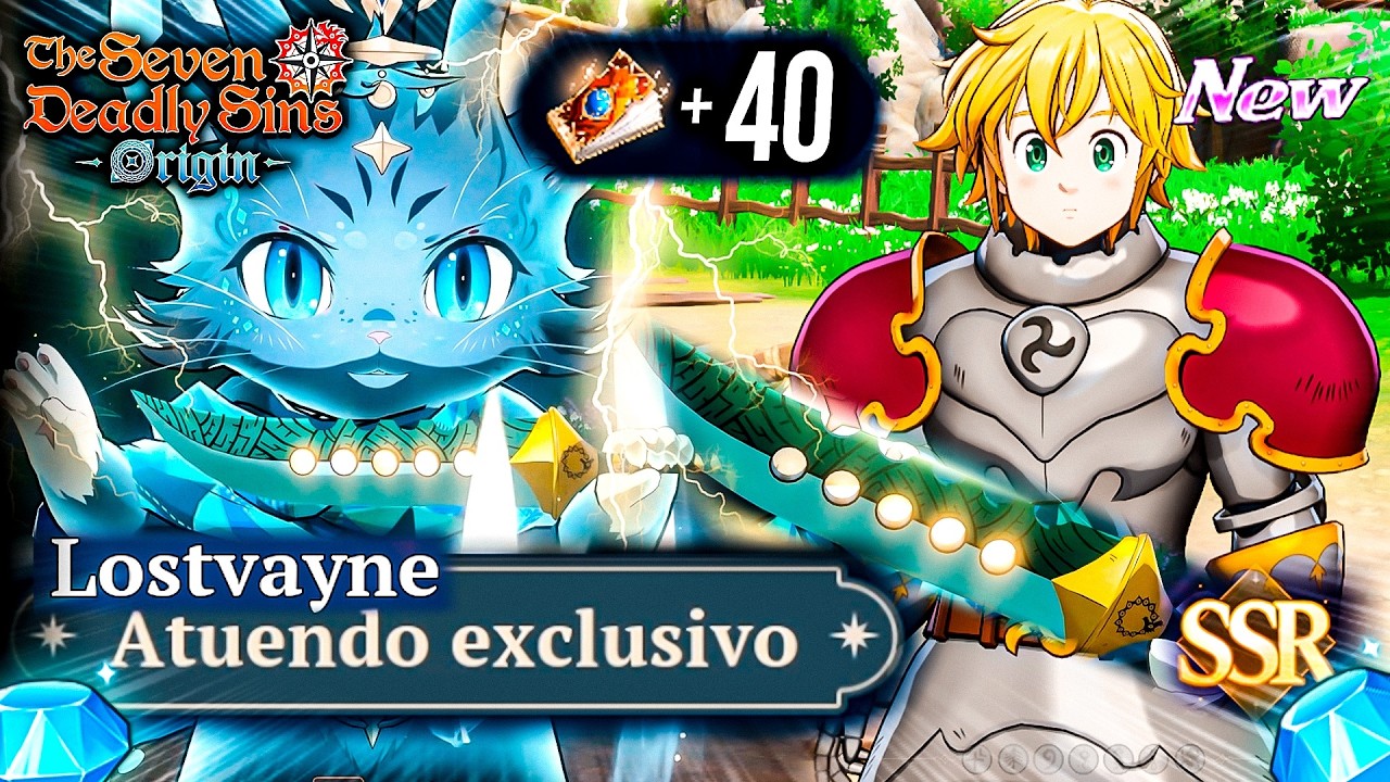 MELIODAS LOSTVAYNE SKIN EXCLUSIVA!!! 💎 NO MÁS BANNER ARMAS, SOLO SKINS! 🙂| Seven Deadly Sins: Origin