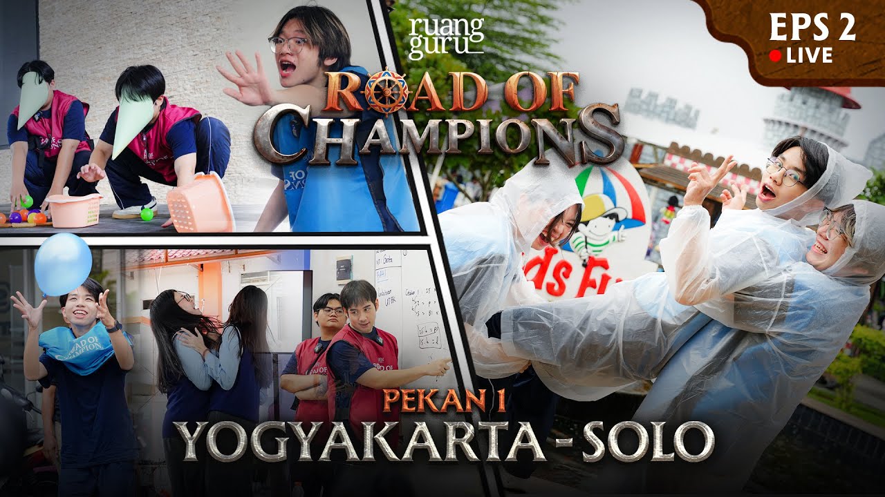 Road of Champions (ROC) Episode 2 | PETUALANGAN DI JOGJA BERLANJUT!