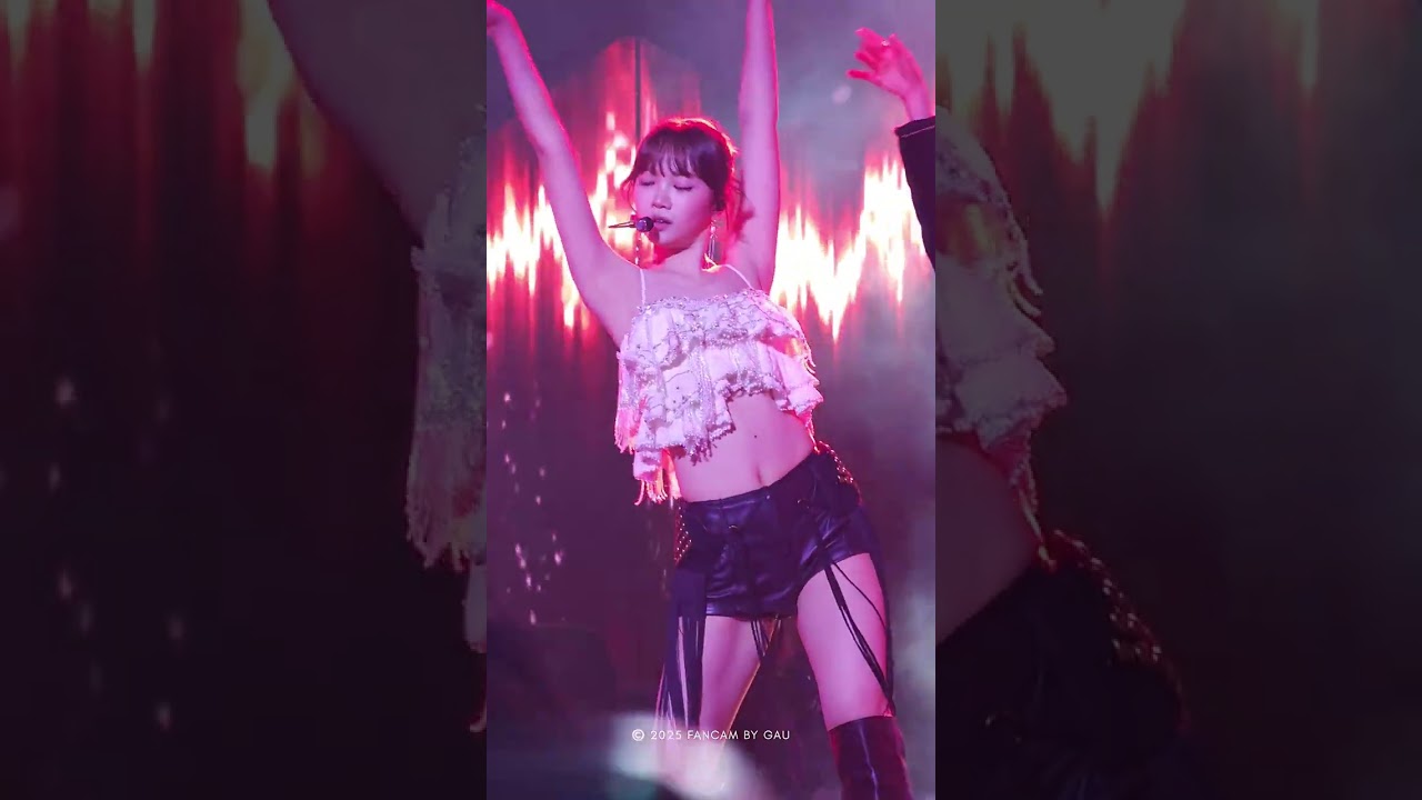 [4K] 250802 LE SSERAFIM (르세라핌) TOUR 'EASY CRAZY HOT' in Manila - Ash + Hot