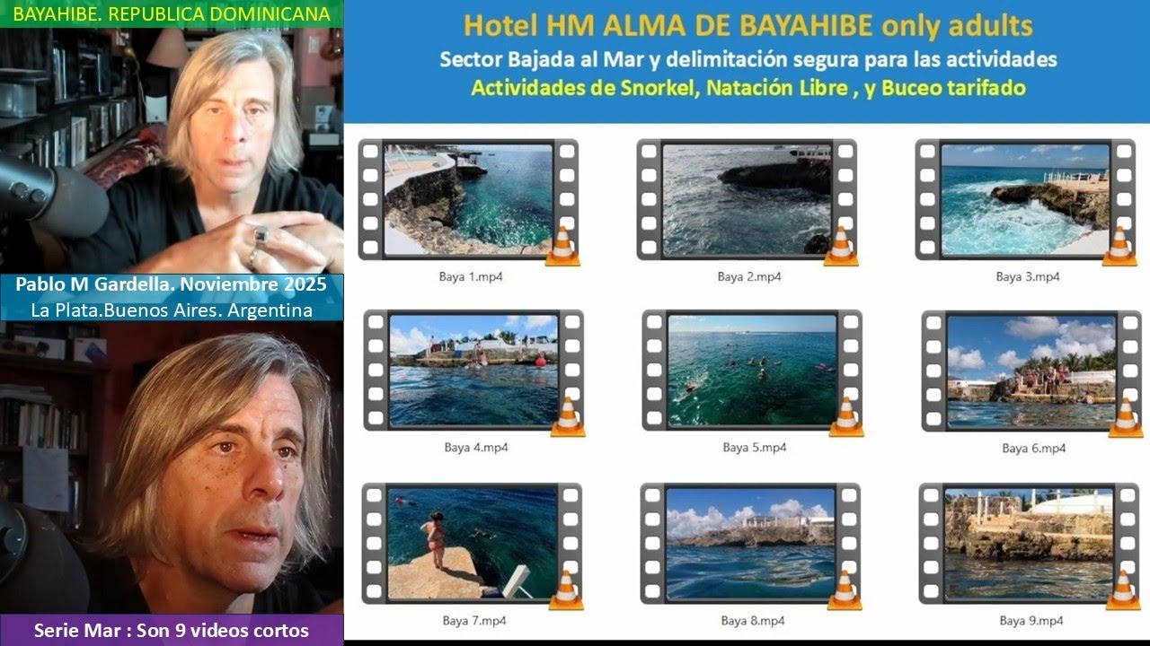 Hotel HM Alma de Bayahibe Adults Only, Republica Dominicana.Serie Mar del Hotel: 9 videos cortos.