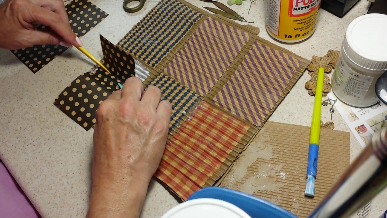 Crafting with corrugated cardboard | What works?