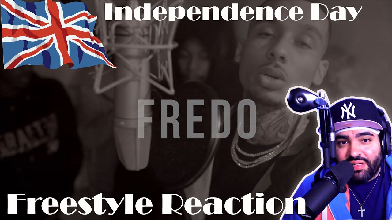 Fredo - INDEPENDENCE DAY FREESTYLE | UK DRILL 2021 AMERICAN REACTION