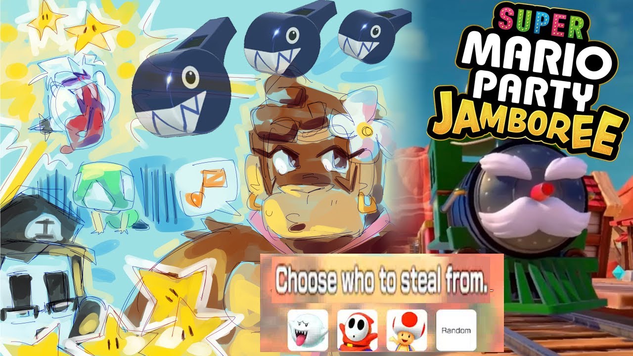 MARIO PARTY MADNESS: WESTERN LAND WOES WITH FREDDIE AND IVORY! [ VOD ]