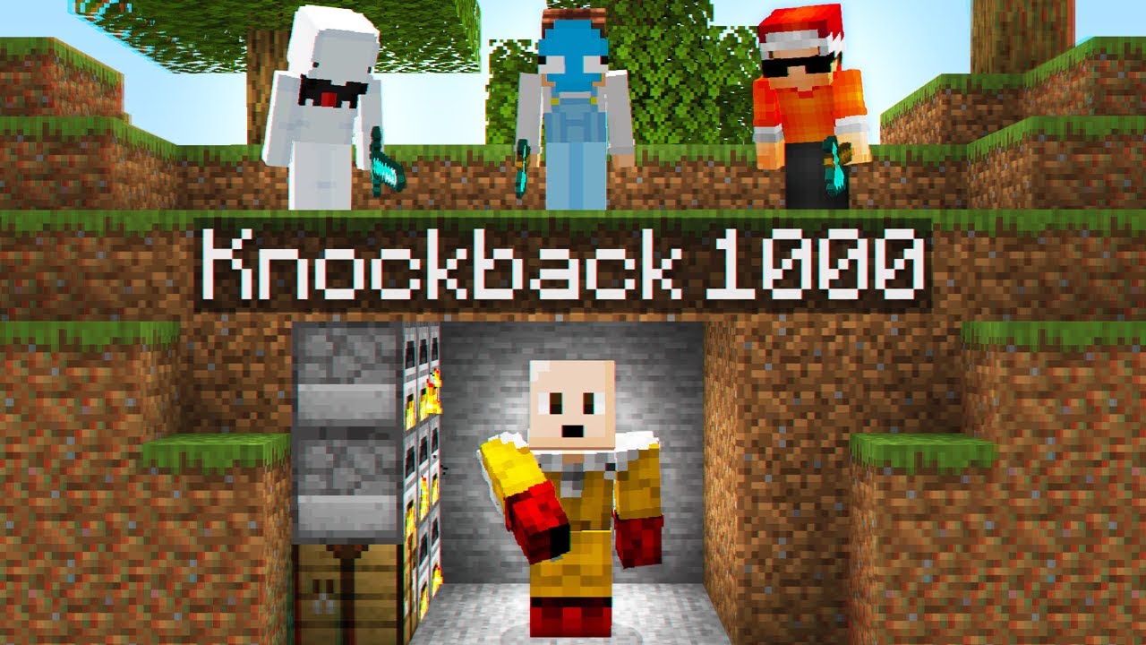 Minecraft Manhunt but i'm One Punch Man REMATCH