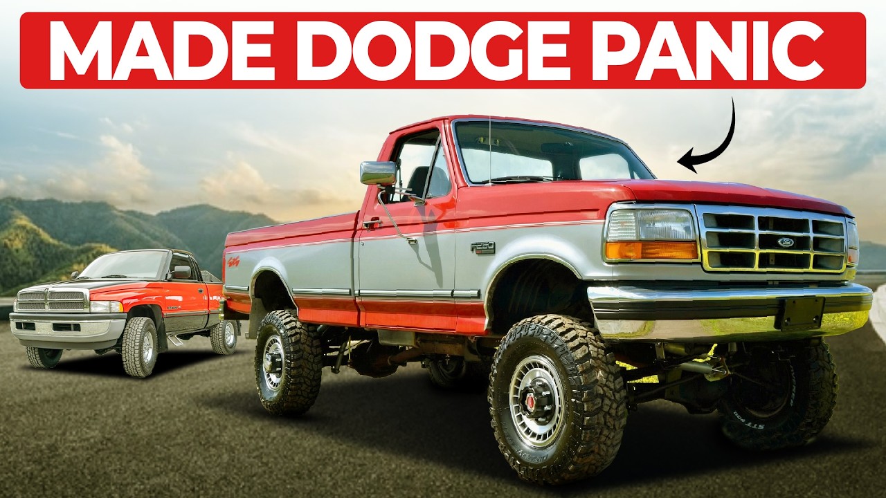 Неубиваемый Ford Powerstroke 1994 года, который вызвал панику у Dodge (легенда с двигателем 7.3 л)