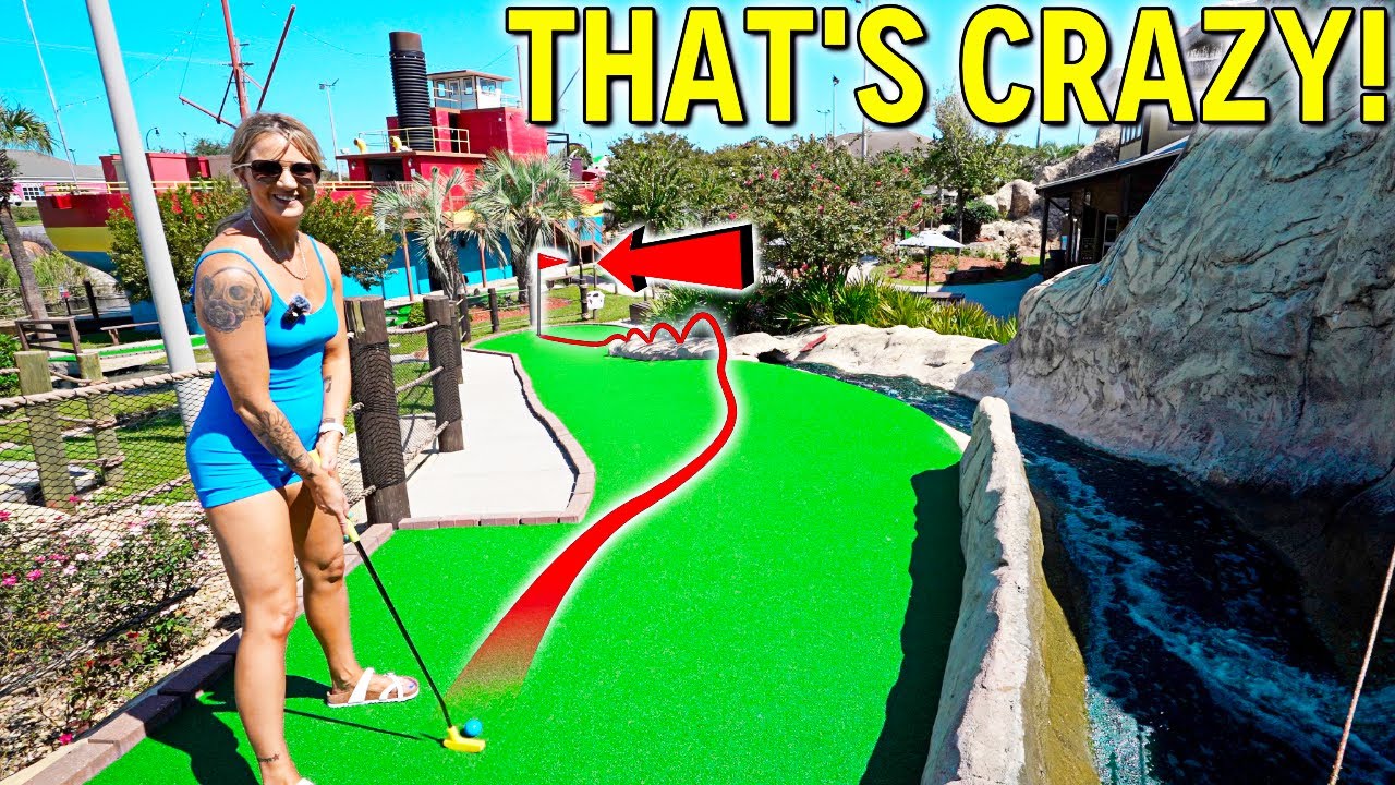 The Dinosaur Adventure Mega Mini Golf Tournament!