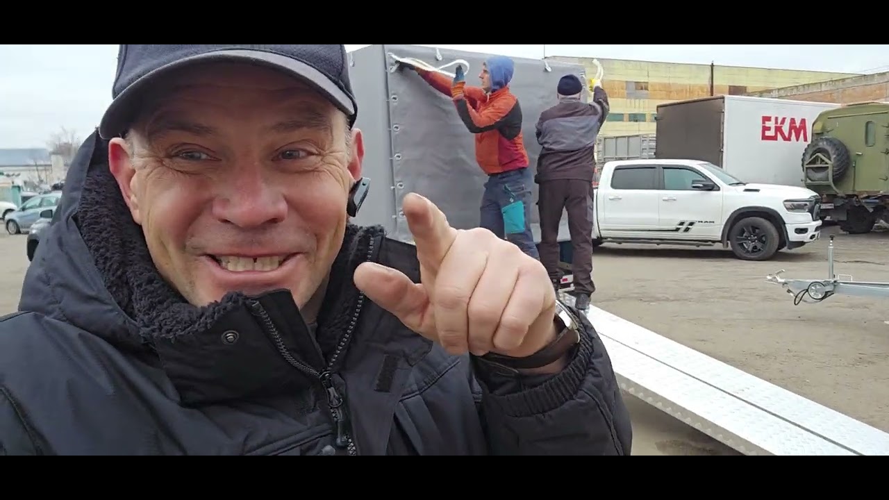 Причіп бортовий для бджолярів Оцинкований над колесами 