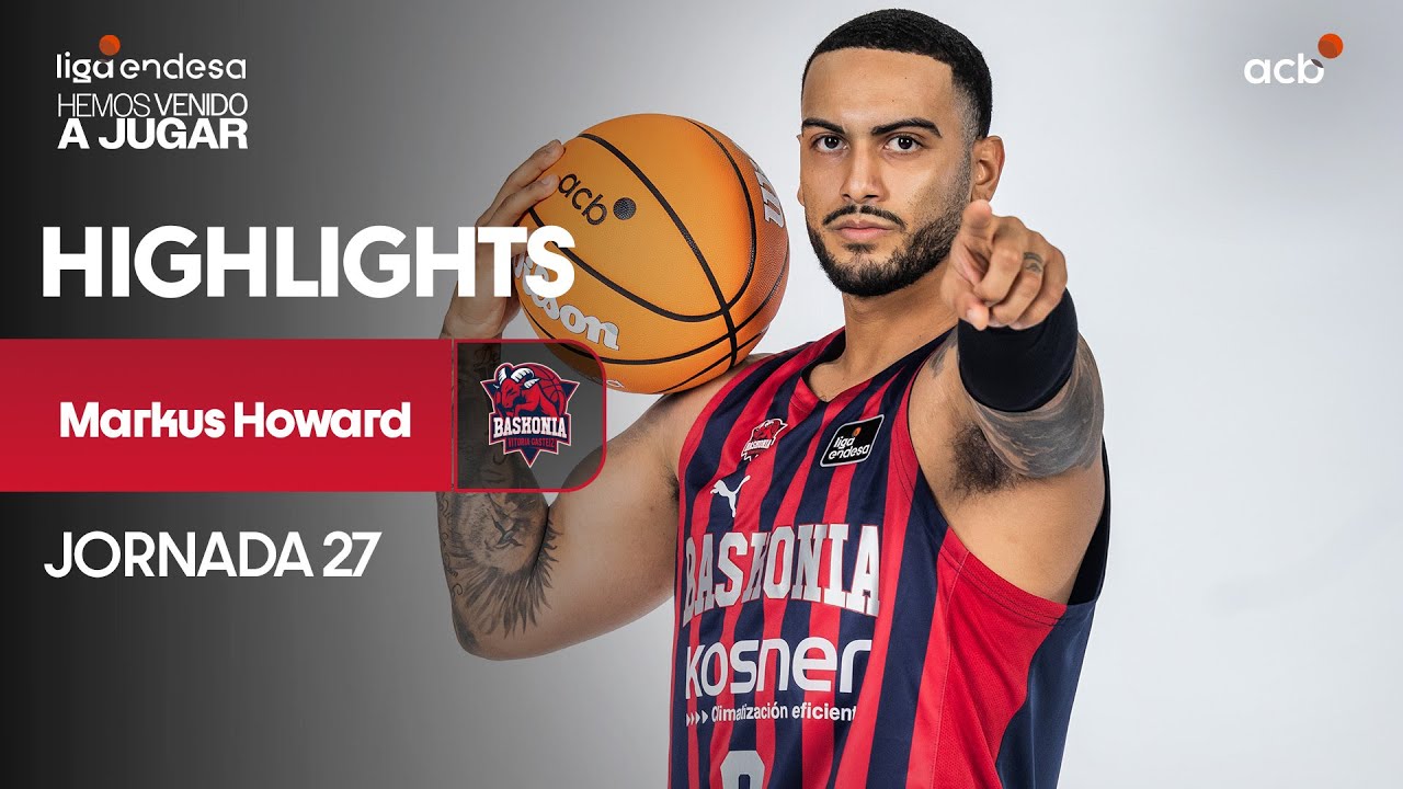 MARKUS HOWARD y su acierto dan la victoria a Baskonia | Liga Endesa 2024-25