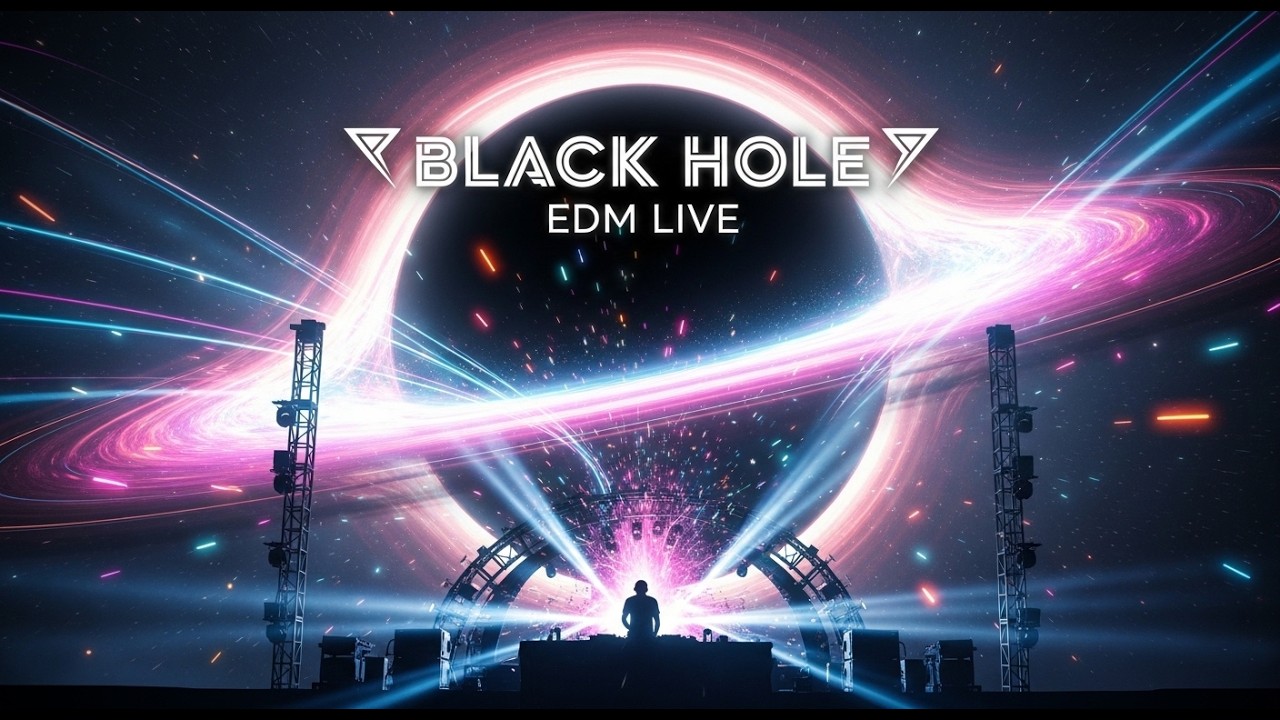 EDM Live Abstract ✨ Hypnotic Neon Sound Journey