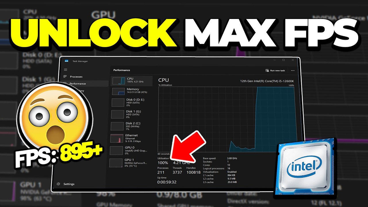 These Settings KiLLING Your FPS - Fix High CPU & Low GPU Usage