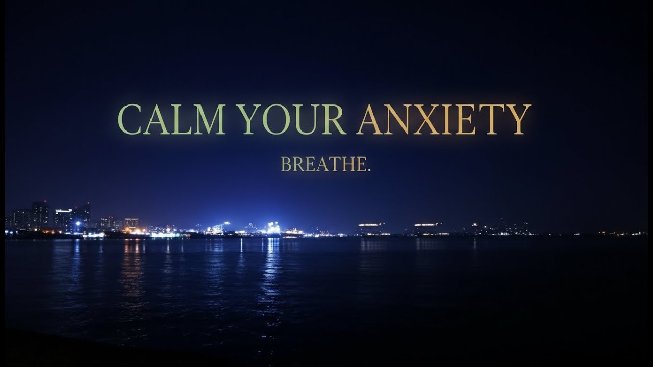 Anxiety Relief 🌿 4K Cambodian Riverbank Ambience & Healing Music