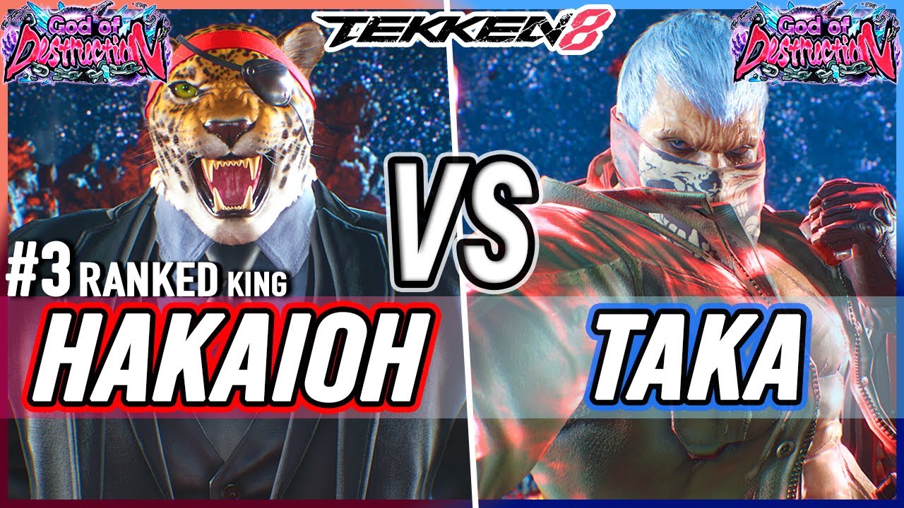 T8 🔥 Hakaioh (#3 Ranked King) vs Taka (Bryan) 🔥 Tekken 8 High Level Gameplay