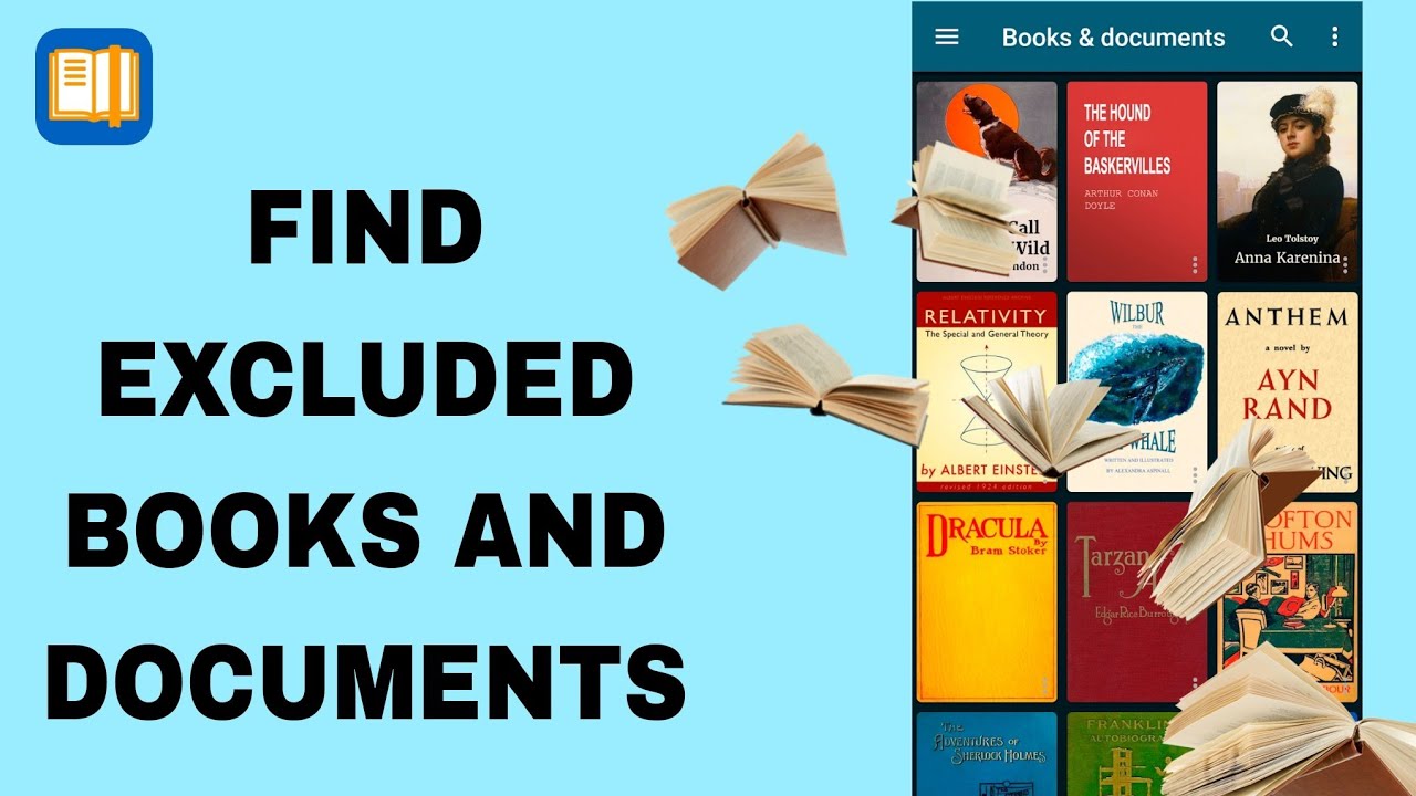 How To Find Excluded Books And Documents On ReadEra App