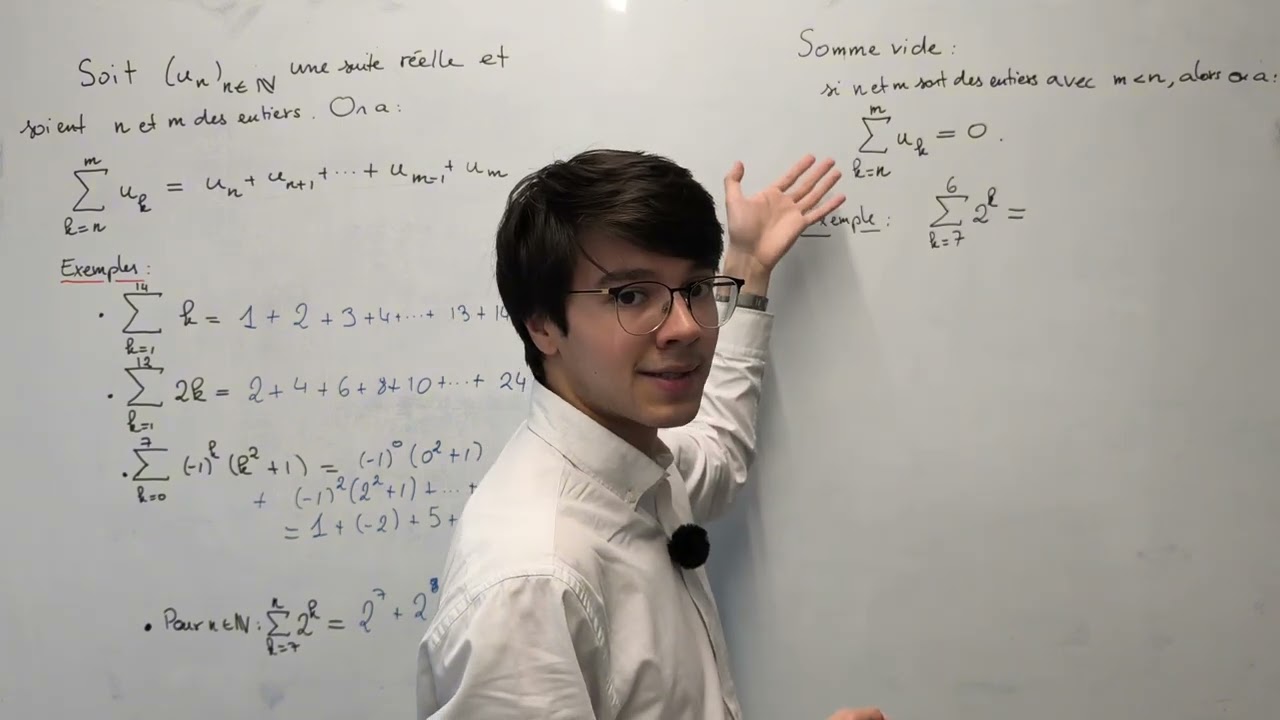 Comprendre les symboles Somme et Produit en Mathématiques (Sigma et Pi)