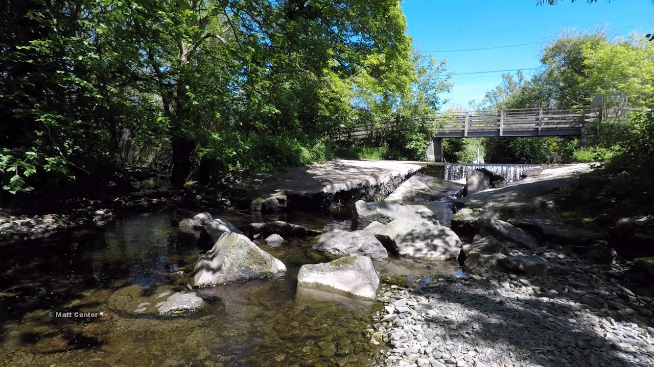 Relaxing Water Stream Llanrhystud, West Wales