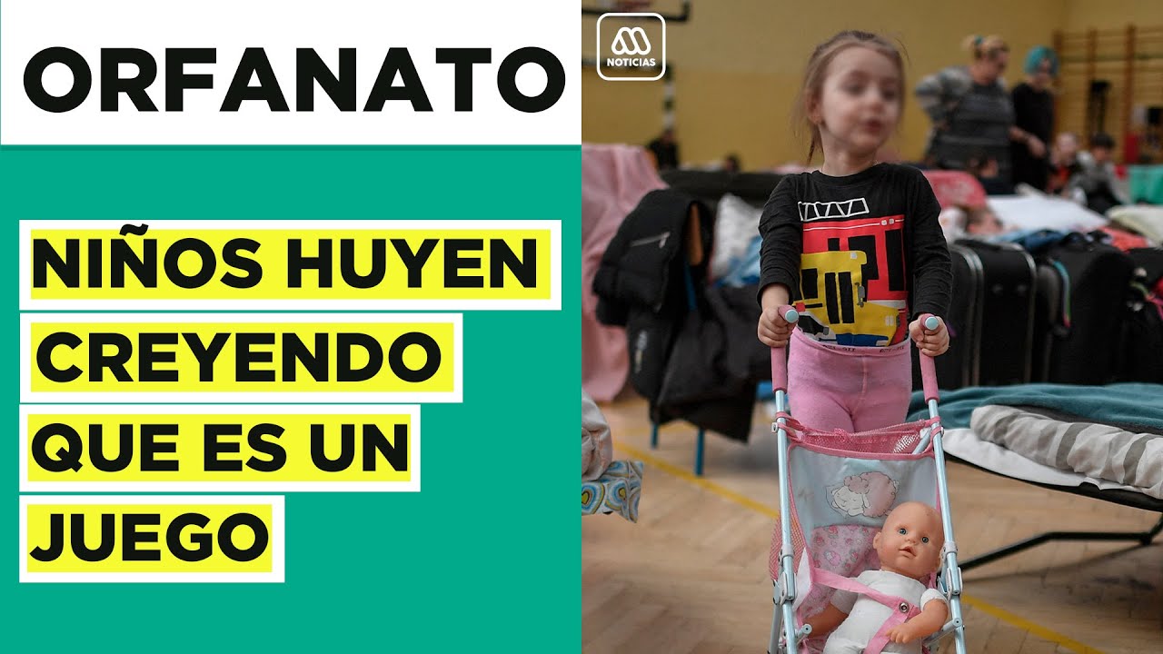 35 niños huérfanos huyen engañados de Ucrania: Les inventaron que el escape era un juego