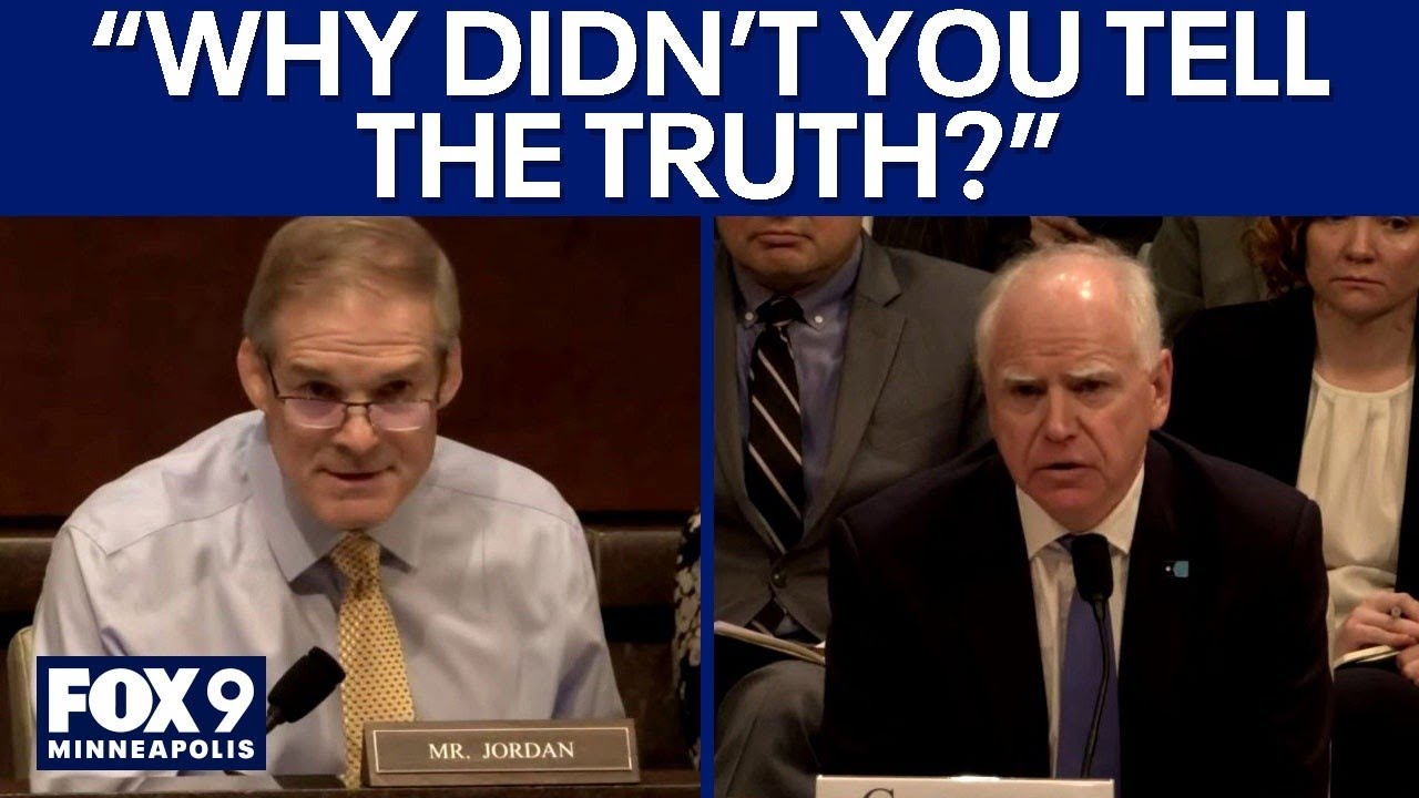 Rep. Jordan grills Walz on Feeding Our Future fraud: 