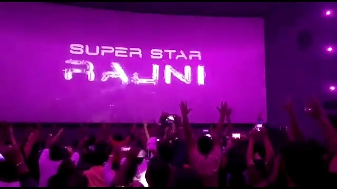 2.0 MORNING SHOW SUPER STAR RAJNIKANT CRAZE FESTIVAL  IN THEATER
