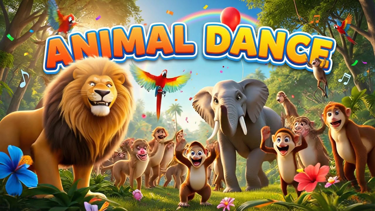 Animle Dance 🐰 || Baby Shark Dance