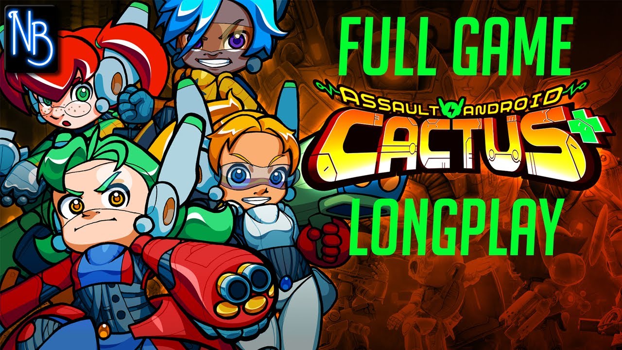 Assault Android Cactus FULL GAME Walkthrough No Commentary (Longplay)