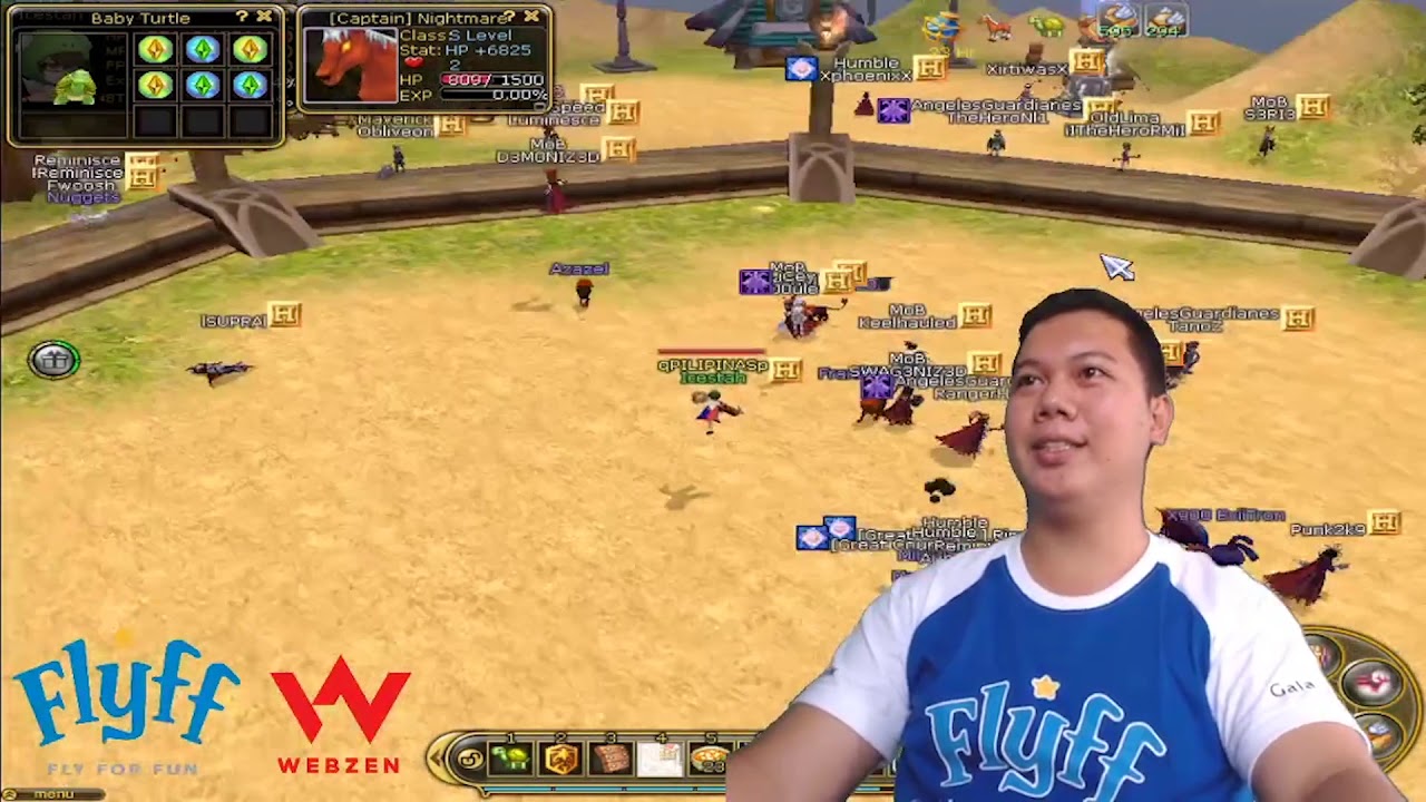 Flyff US - ARENA (BP vs BP) ASAL PART 2