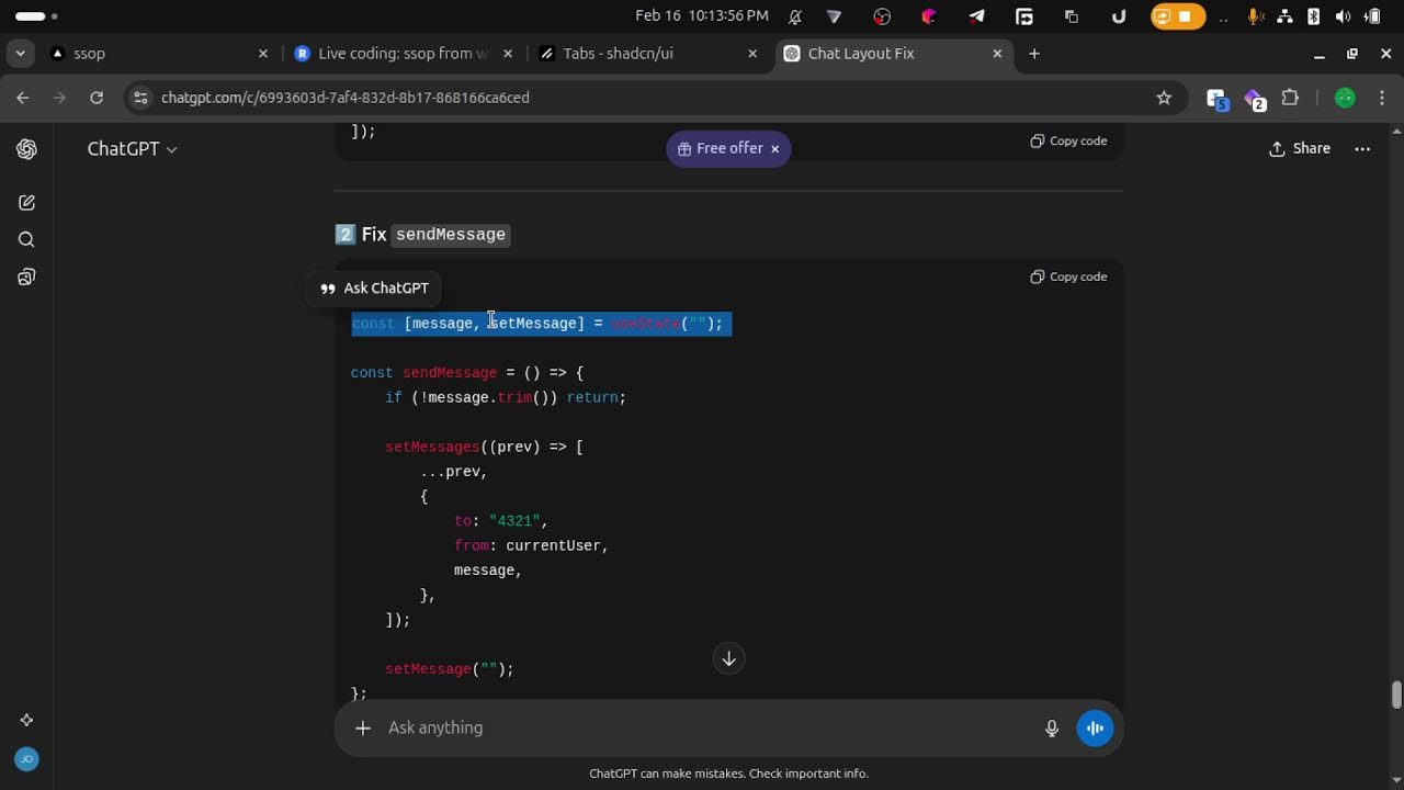 Live coding: ssop from wku