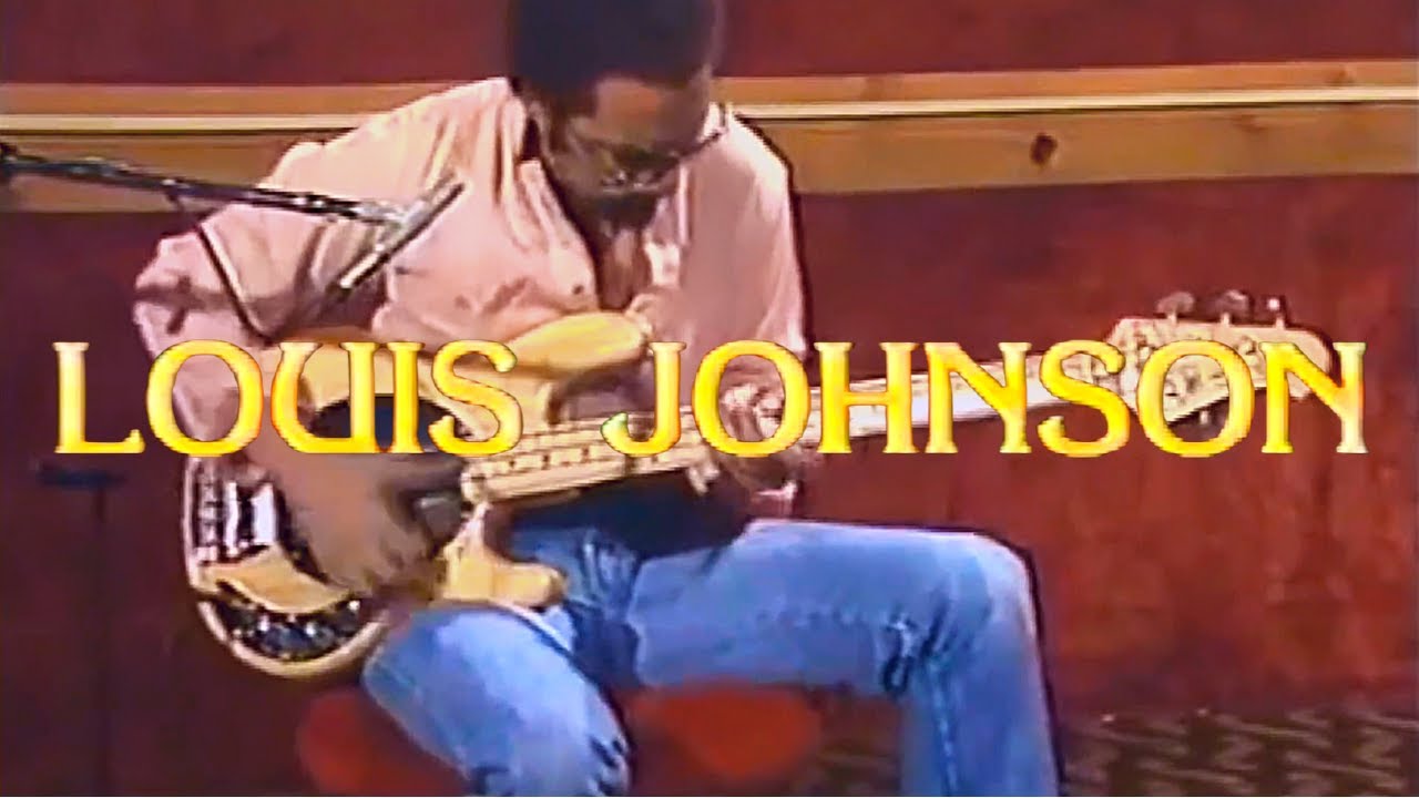Louis Johnson Slap Bass Solo