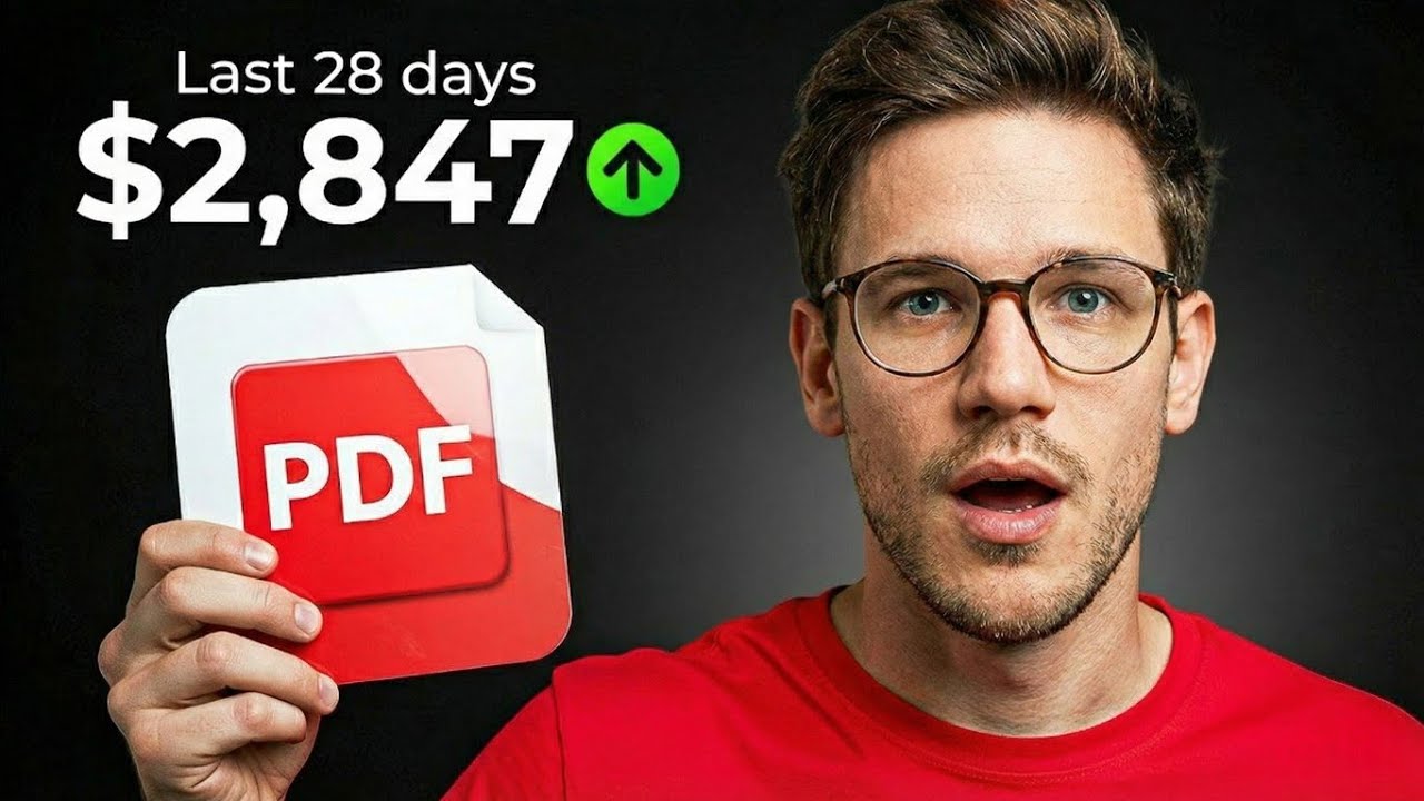 ​I Made $2,840 Selling Simple AI PDFs! 🤯 (Easiest Side Hustle 2026)