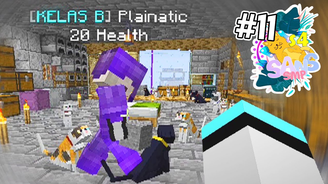 AKU ADOPSI KUCING DI SANS SMP SEASON 4!!! #11