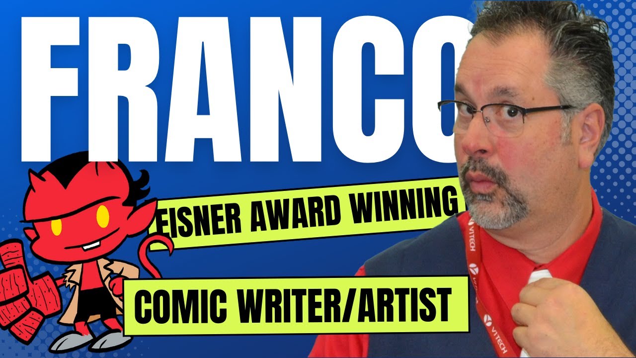 Interview with Itty Bitty Hellboy & Tiny Titans Comic Book Creator FRANCO!