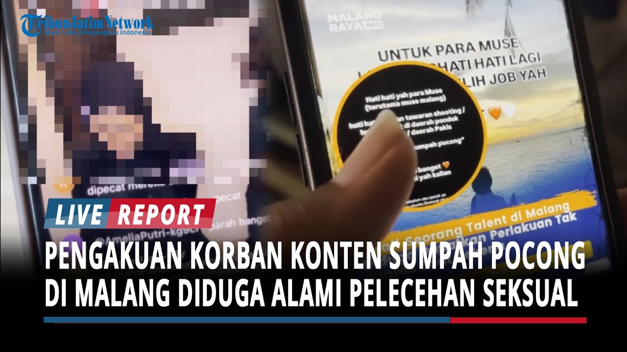 Pengakuan Korban Konten Sumpah Pocong di Malang Diduga Alami Pelecehan Seksual, Kini Kasusnya Viral